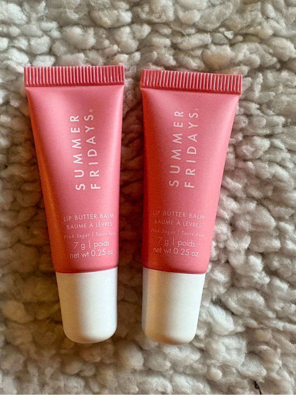 Summer Fridays Pink Lip Butter Balm Duo